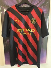 Men’s Puma Ruben Dias #3 Manchester City Puma 2022/23 Away Jersey Sz XL