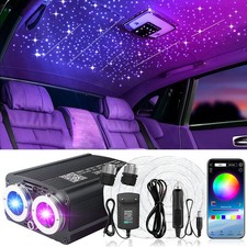 500X Auto Sternlicht Dachhimmel Glasfaser RGBW Deckenleuchte & APP Fernbedienung