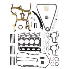 Head Gasket Set & Timing Chain Kit for Vauxhall Adam Astra J Corsa D E 1.2 1.4