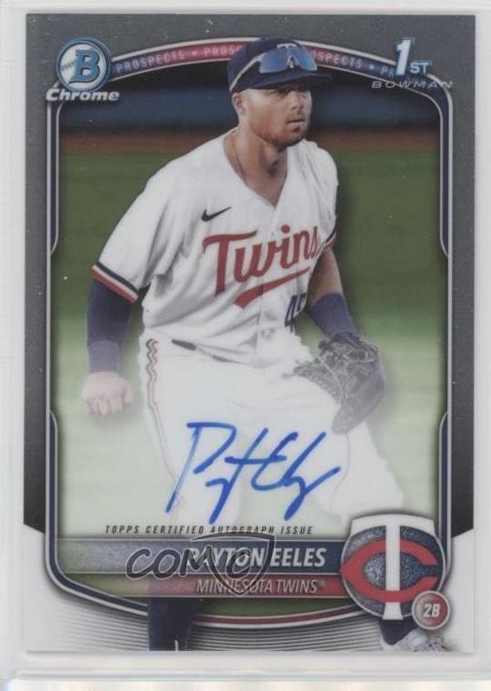 2025 Bowman Chrome Prospect Auto Payton Eeles #CPA-PE Auto