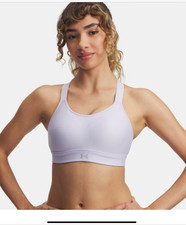 Light Blue Under Armour Continuum High Support Sports Bra Size XL Style 1372557