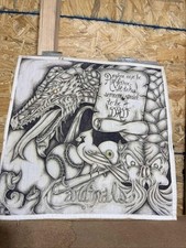 Dragon Cardinal Baseball Dad Art Sketch Tattoo