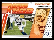 Darius Leonard 2021 Rookies & Stars #AP-2 Colts ACTION PACKED