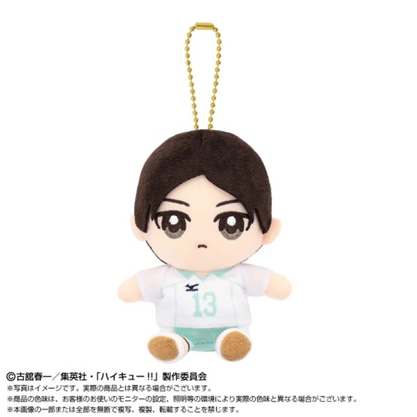 Bandai Haikyuu Chibi Sitzender Akira Kunimi PlüSch Maskottchen Japan Offiziell-image
