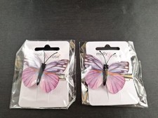 NWT Molly  Rose UK Release BUTTERFLY Hair Clip Pair 6-51