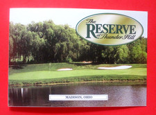 vtg - Golf scorecard - THE RESERVE AT THUNDER HILL - USGA slope 152 - Madison OH
