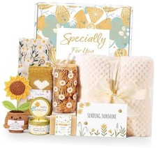 Self Care Gifts for Women Gift Baskets，Sending Sunshine Thinking of You Care 