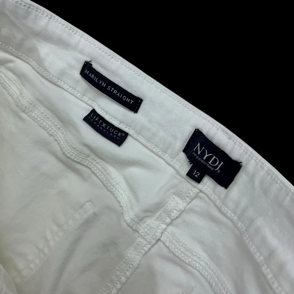 NYDJ Not Your Daughter's Jeans Marilyn Straight crop jeans 12 - Image 3 of 3