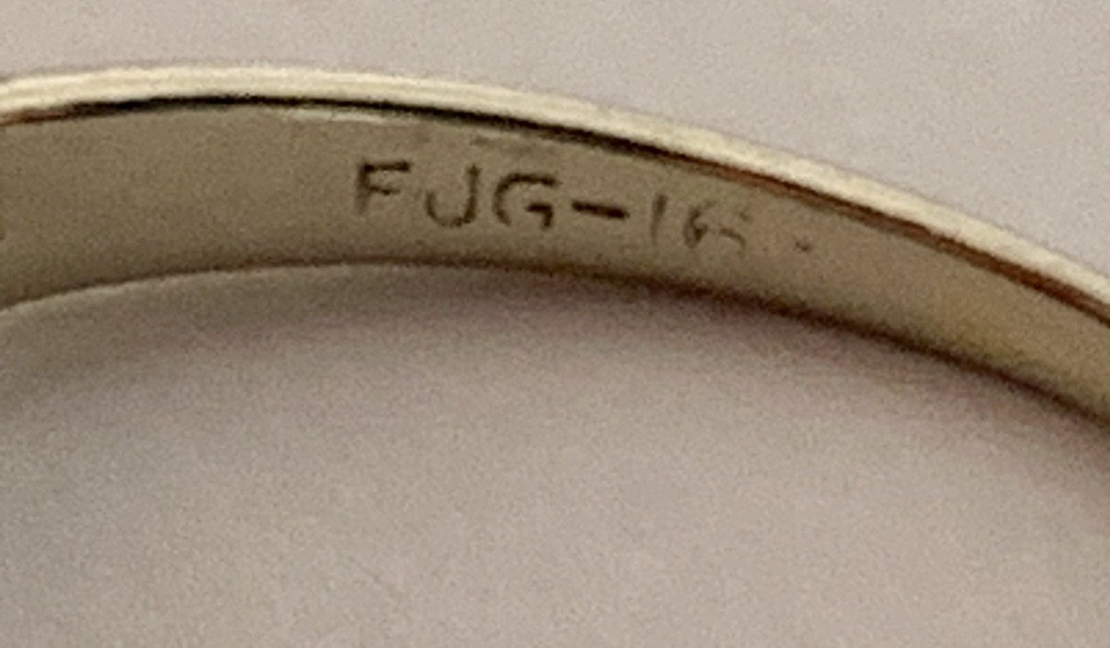 Diamond Ring Cluster Solid 14k White Gold Vintage… - image 11