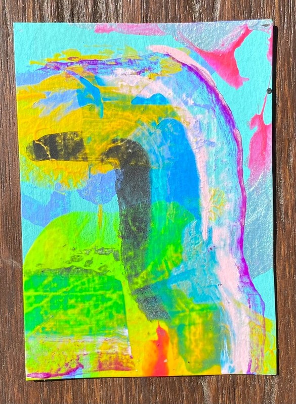 ACEO 458 is a contemporary abstract original by olivarrio365