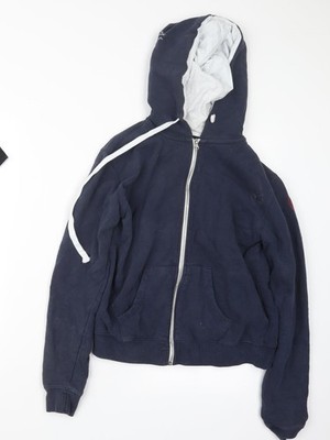 lovethislife Damen Hoodie Blau Full Zip Größe S