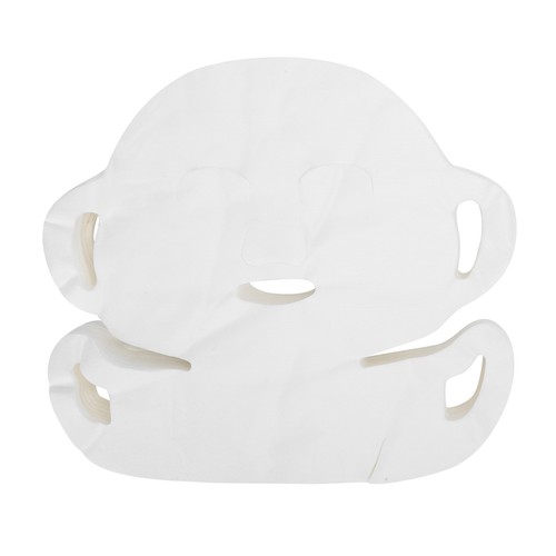 100Pcs Usa E Getta Maschera Viso Carta Cotone Fai-da-te Viso Cura Della Pelle Ac - Foto 3 di 12