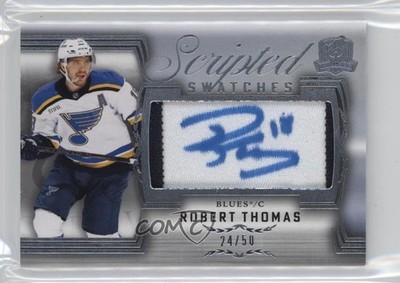 2024-25 Upper Deck The Cup Scripted Swatches 24/50 Robert Thomas #SS-RT Auto 2oh