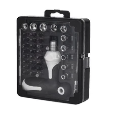 38 in 1  Screwdriver Bit Set Screwdriver Non-Slip Handle Telescopic9197