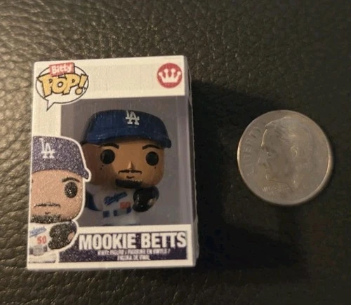 MLB Funko Bitty POP LA Dodgers Mookie Betts, NEW-OPEN Capsule