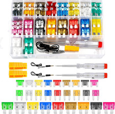 306PCS Car Fuses Assortment Kit, Mixed Vehicle Blade Standard Mini Low Profi