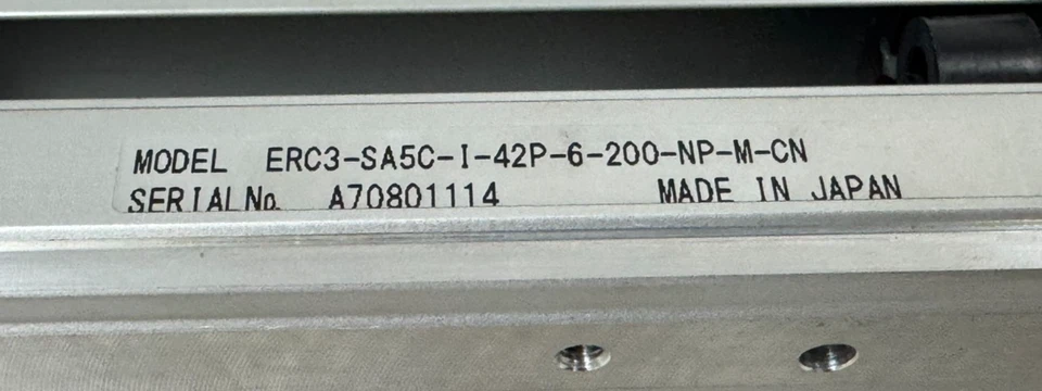 NUEVO IAI ERC3-SA5C-I-42P-6-200-NP-M-CN ROBOT CILINDRO ACTUADOR ERC3-NP-S Foto 4 de 4