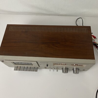 Vintage Panasonic RS-608D Stereo Cassette Tape Deck Player Full