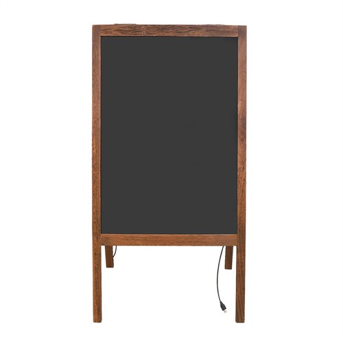 Large LED Magnetic Chalkboard Sandwich Board Restaurant Store Business Menu Sign - Picture 6 of 12
