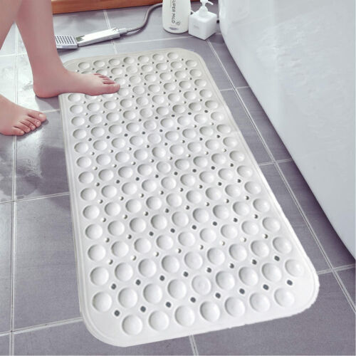 Anti-Mold Rubber Bath Mat Non Slip BathTub Strong Suction Extra Large Mat Sale - Picture 26 of 32