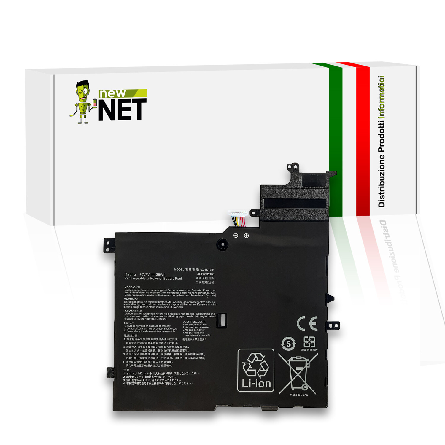 Recensione e Vendita Batteria Sostitutiva ASUS S406UA-BM228T 7.7V