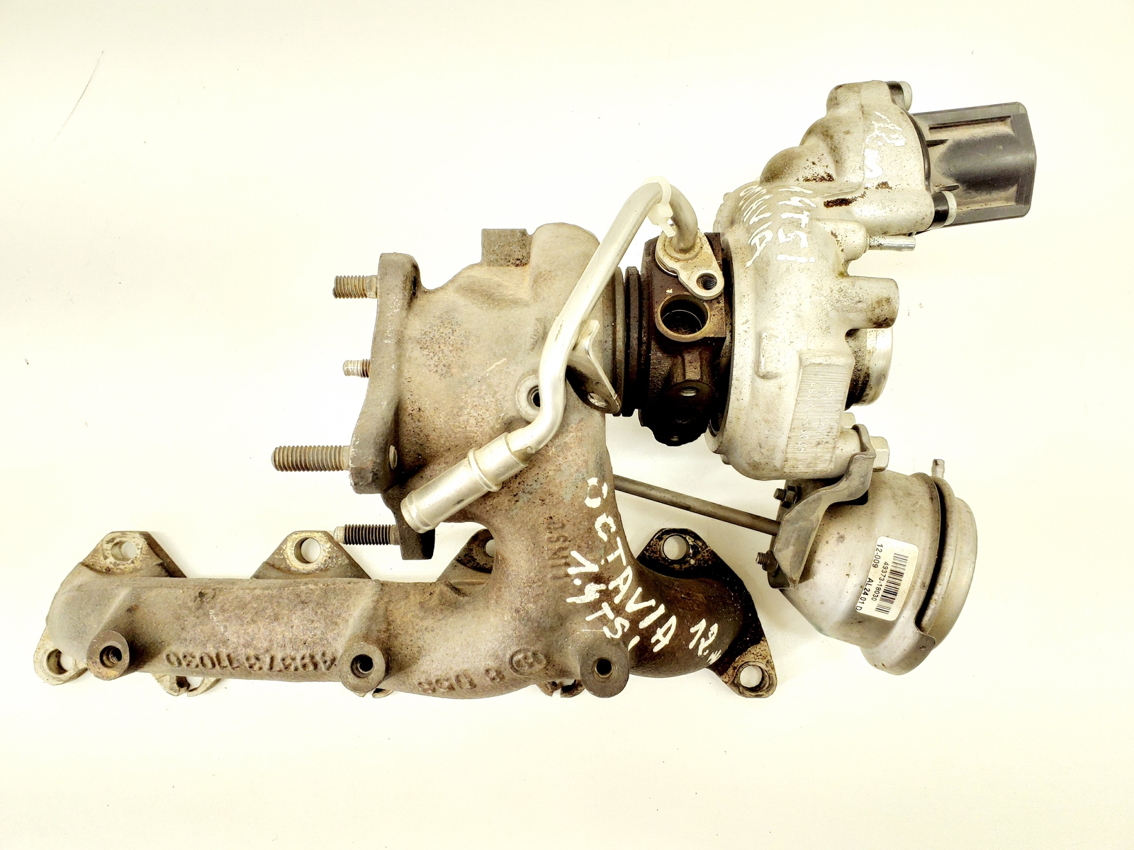 SKODA OCTAVIAII 1Z3 2012 TURBOCHARGER 49373-56035 / 17516976 | eBay