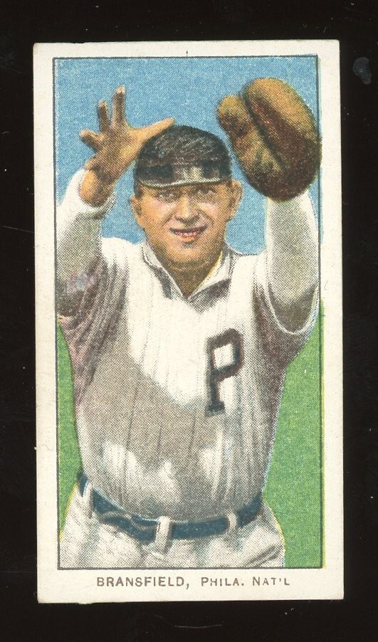 1909-11 T206 Baseball #48 Kitty Bransfield VG/EX - EX