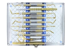 Surgical Dentistry– 11 pc. Tunneling Kit Gold Titanium Series by Dr. Wang