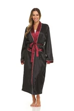 Womens Silk Satin Robe ( with Belt ) USA Seller FAST SHIPPING 5 Day Ship