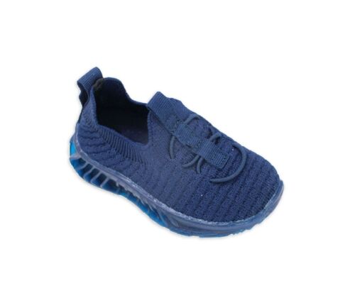 Sneakers slip-on lavorate a maglia Gerber taglia 9 blu navy  - Foto 1 di 4