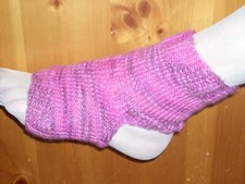 Bright Hand Knit Wool Yoga Socks