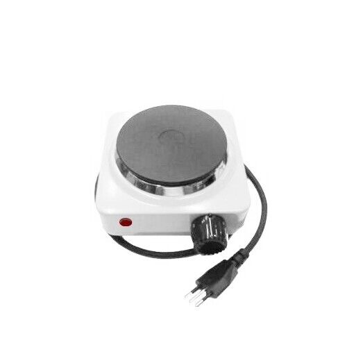 Fornello elettrico 1 piastra 500W Bianco - Foto 1 di 1