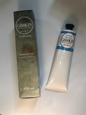 Gamblin artists grade cerulean Blue hue 150ml (729911122105)