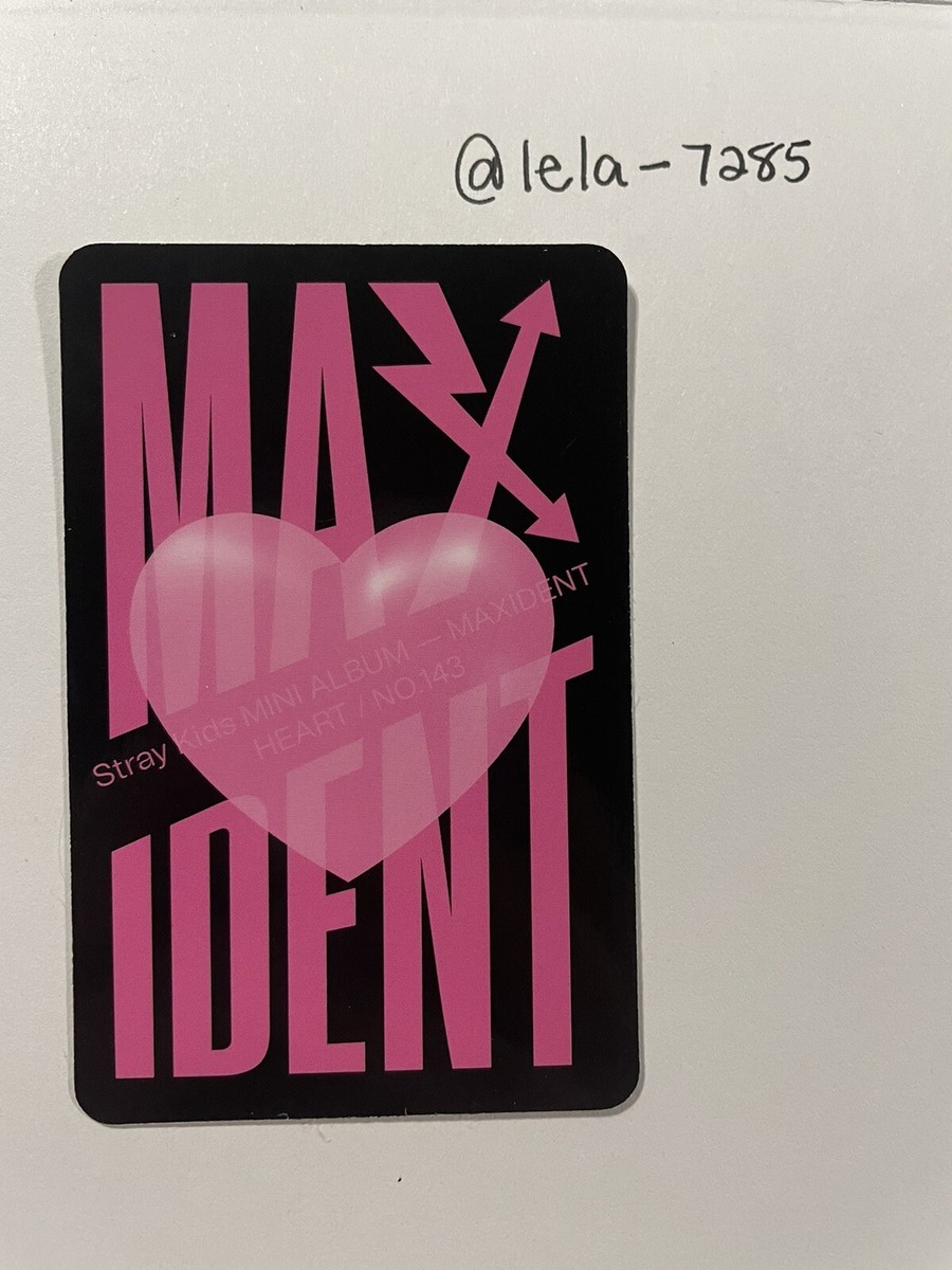 Stray Kids {Maxident Heart Ver.} Official Photocard - Felix