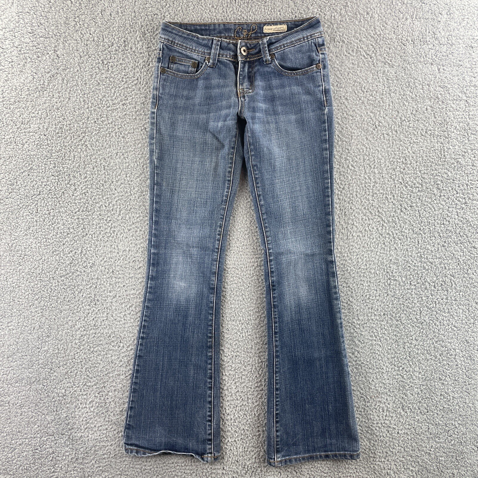 Chip And Pepper Jeans Womens Size 0 Laguna Beach Flare Boot Cut Blue