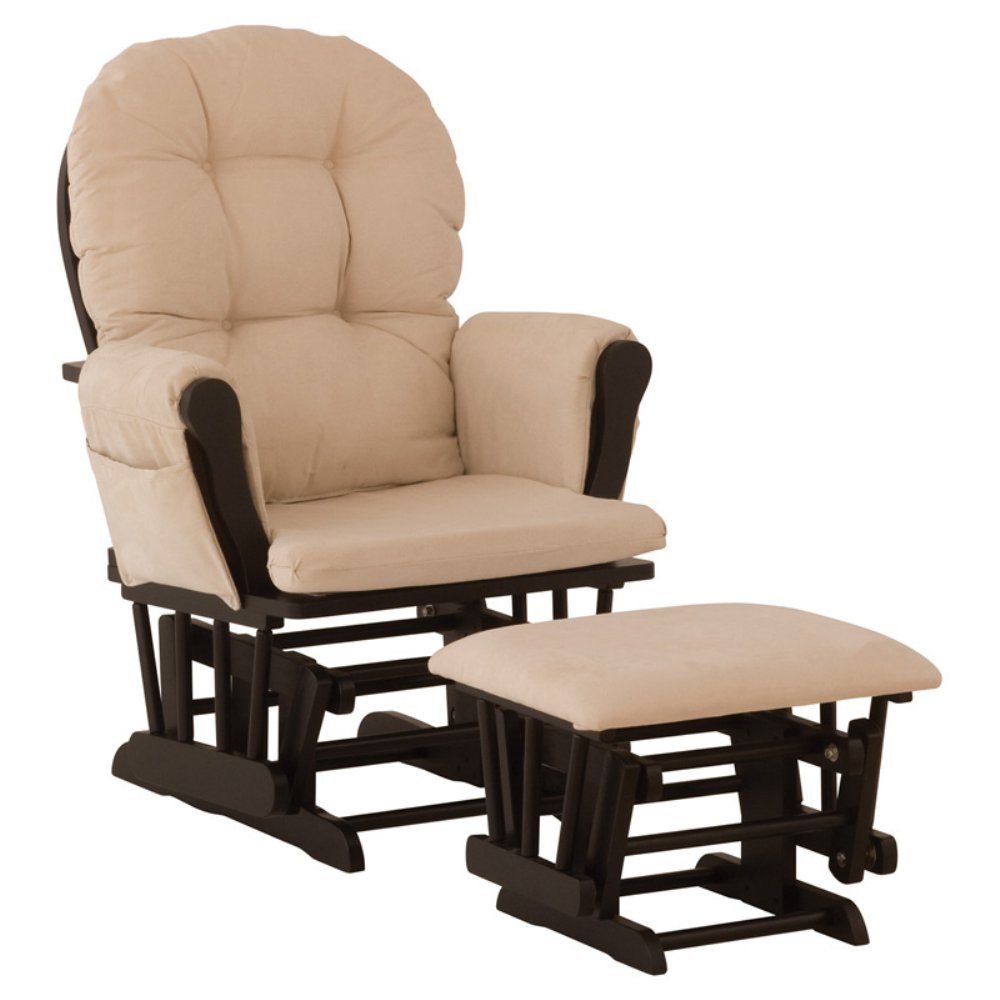 storkcraft premium hoop glider and ottoman