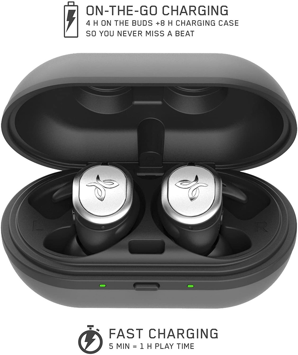 FACTORY JAYBIRD RUN TRUE WIRELESS IN-EAR HEADPHONES DRIFT Black