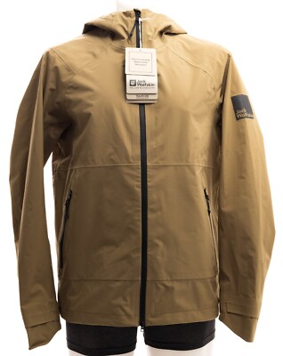 Jack Wolfskin Bike Commute Mono Hooded Jacket Men MEDIUM