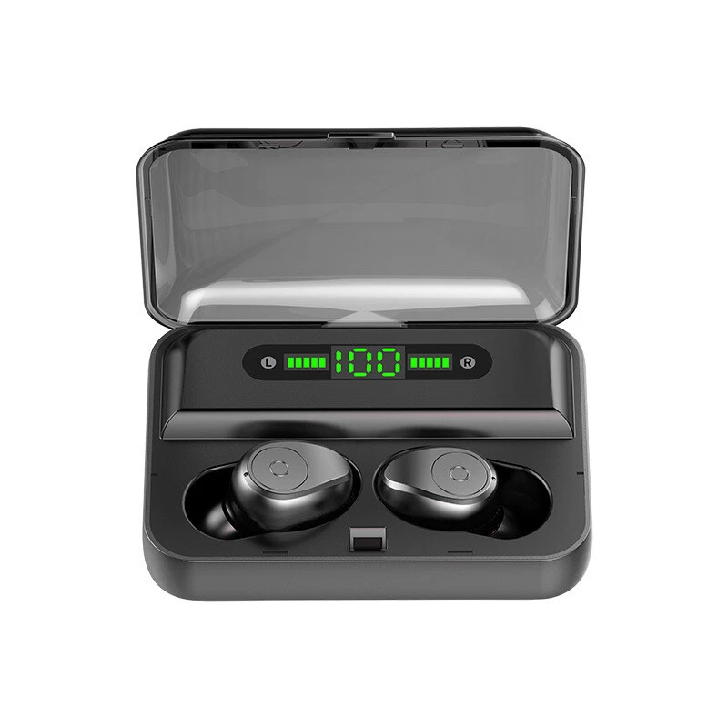 Wireless Bluetooth Earbuds with Built-in Power Bank