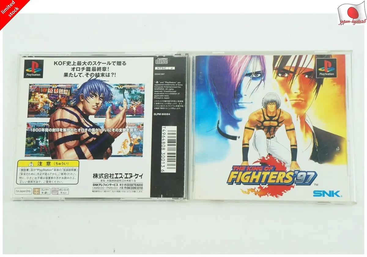 THE KING OF FIGHTERS 97 PS1 SNK Sony Playstation From Japan