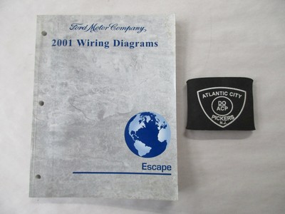 2001 FORD ESCAPE ELECTRICAL WIRING DIAGRAMS SERVICE MANUAL ...