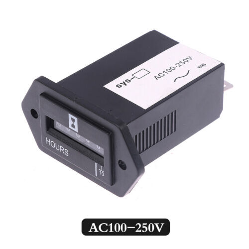 6 Digits 100-250V AC Hour Meter,Complete Sealed Quartz Timer Counter SYS-1 - Picture 14 of 14