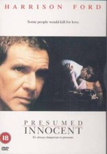 Presumed Innocent DVD (1999) Harrison Ford, Pakula (DIR) cert 18 Amazing Value