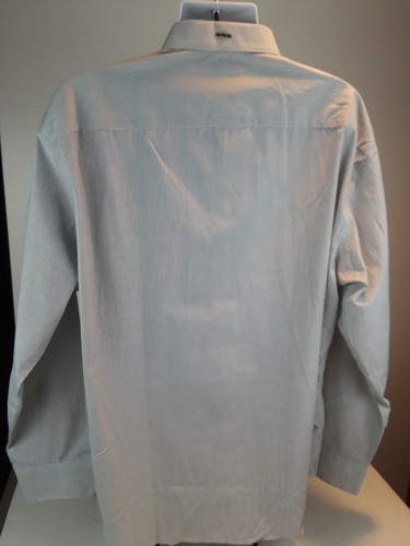 NWT Van Heusen Studio Slim Fit Men's Cotton Blend Striped Dress Shirt Size XXL - Picture 6 of 12