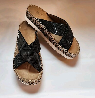 White Mountain Women’s Kimberly Platform Sandals - Faux Leather With Jewel Detail - View #5