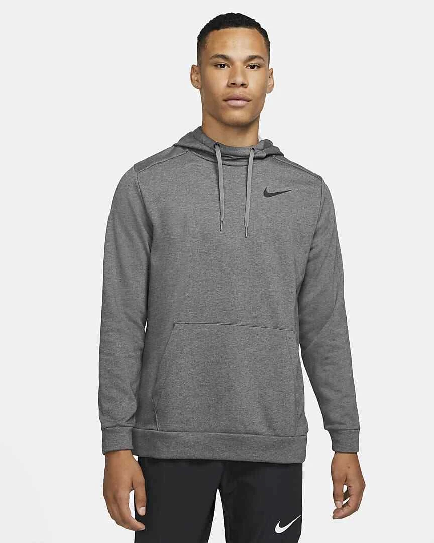 Nike Men&#039;s Pullover Training Hoodie | Heather Grey/Black | 4XL | eBay