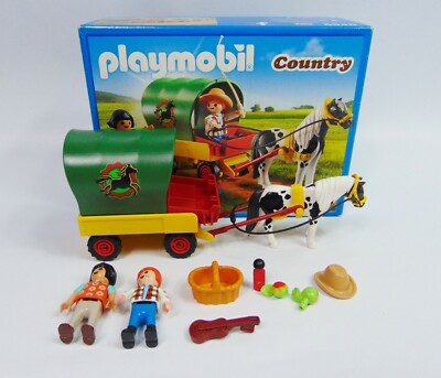 Playmobil country cart with picnic Play set (6948)