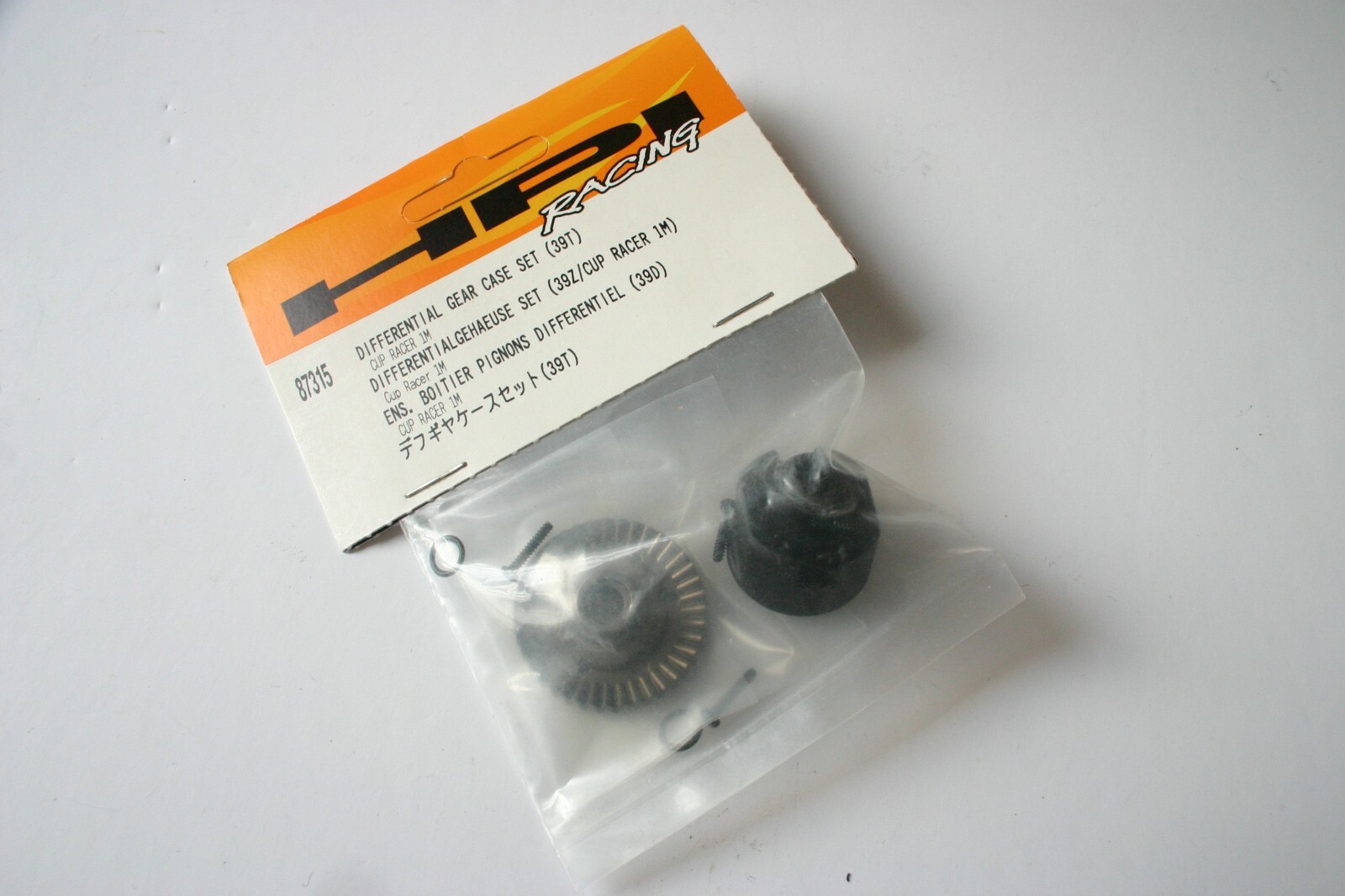HPI Cup Racer Differential Gear Case Set (39T) - 87315
