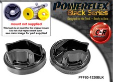 Powerflex Black Fr Low Engmnt Einsatz Benzin für Opel Astra 04-10 PFF80-1320BLK