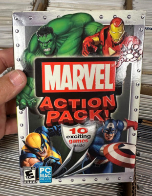 Marvel Action Pack 10 PC Games includes Hulk,Wolverine,Captain America,Iron Man